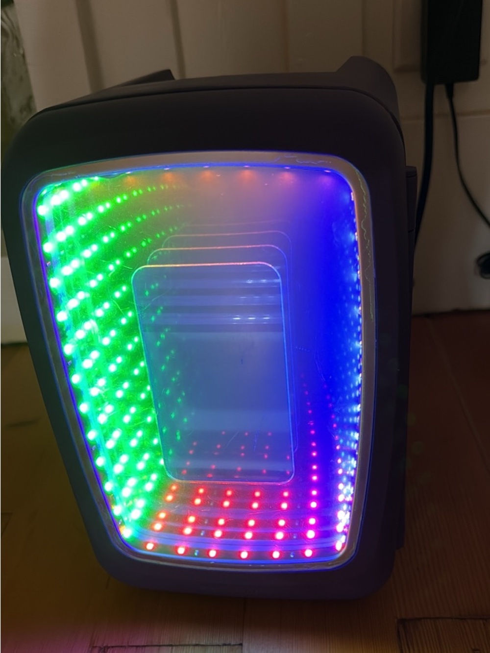 Frigidaire 6-Can Retro Gaming Light-up Portable Beverage Mini Fridge